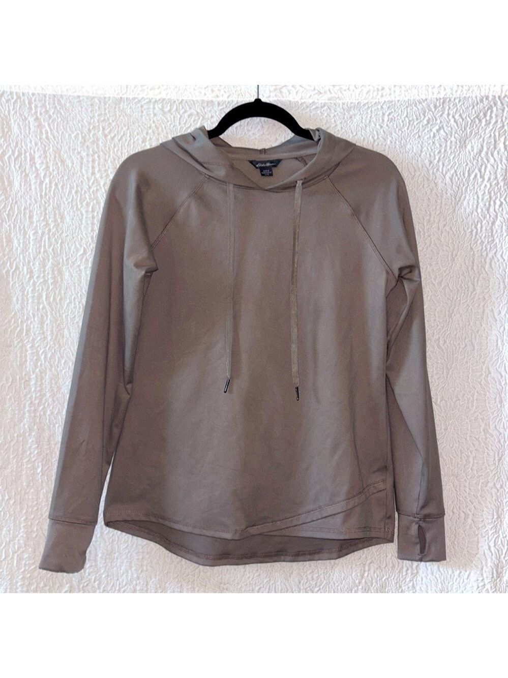 Eddie Bauer Quick Dry Hooded Long Sleeve Shirt